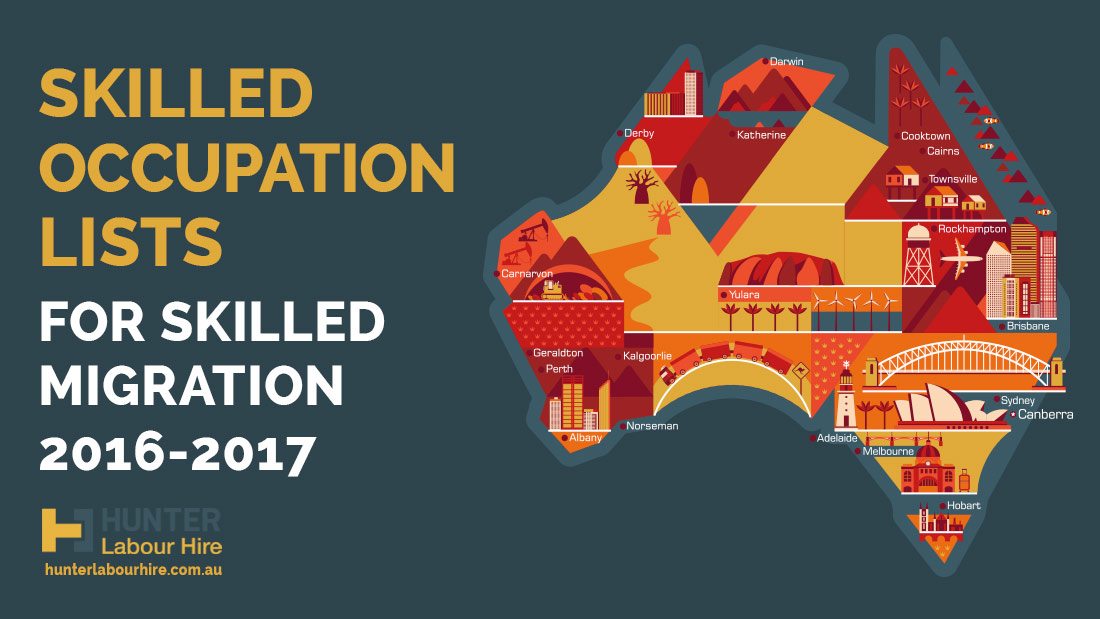 Skilled Occupation Lists For Skilled Migration 2016 2017