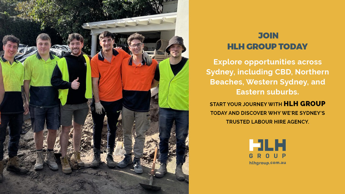 Join HLH Group Today - Labour Hire Construction Sydney