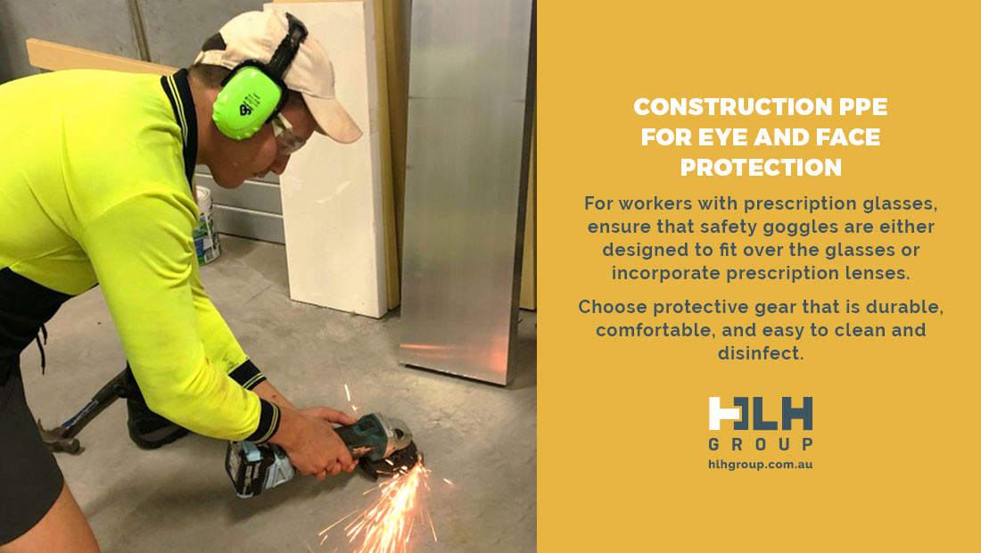 Construction PPE for Eye and Face Protection - HLH Group